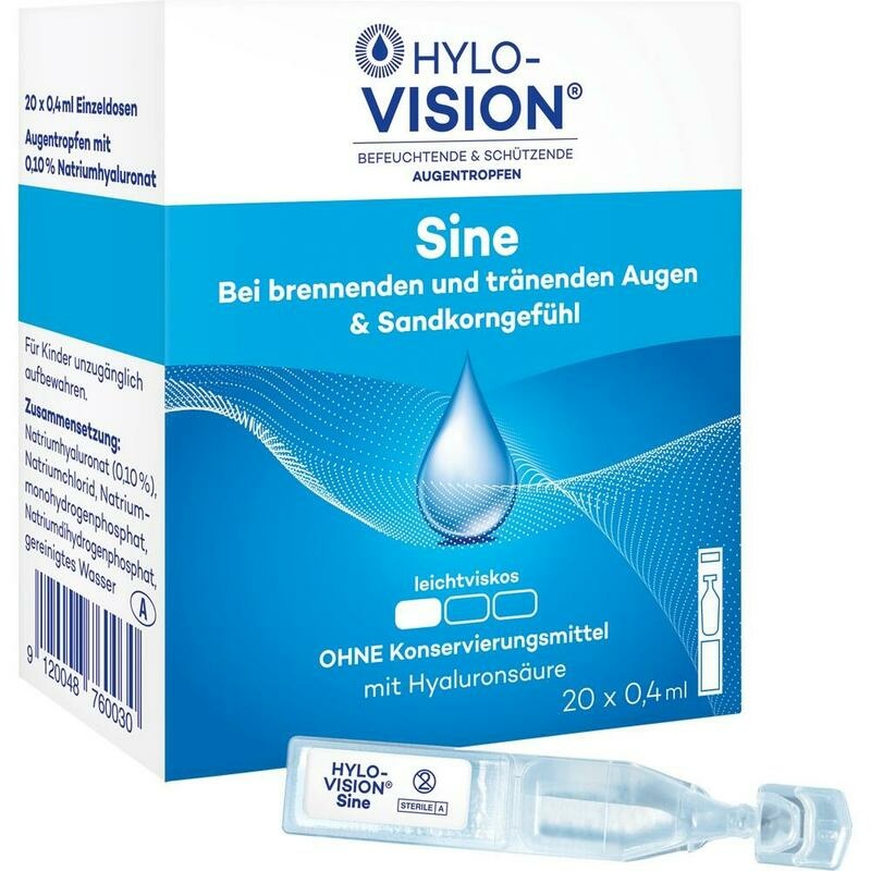 HYLO-VISION sine Einzeldosispipetten