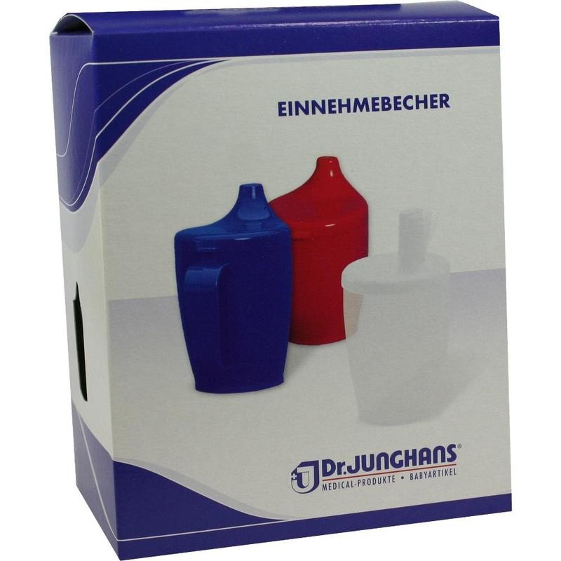 EINNEHMEBECHER Kunststoff m.2 Trinkdeckel