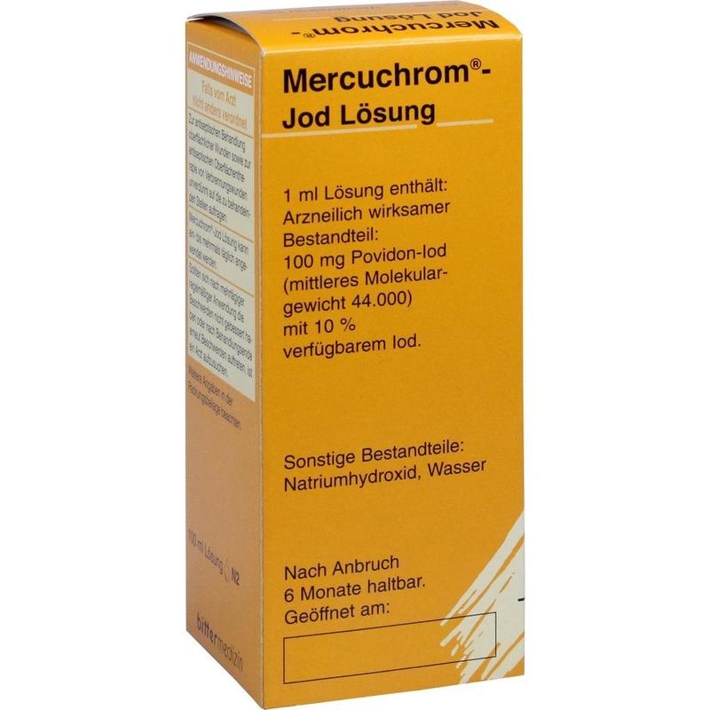 MERCUCHROM Jod Lösung